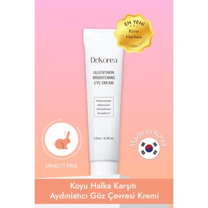 Dr.korea - Glutathion Brightening Eye Cream - Koyu Halka Karşıtı Aydınlatıcı Göz Çevresi Kremi 12ml
