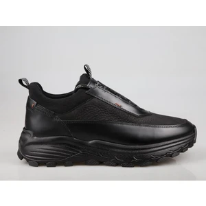 20337-2  Deri Siyah Nubuk Erkek Günlük Ayakkabı