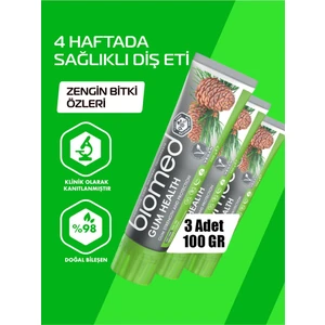 Gum Health Diş Eti Bakım Koruma Diş Macunu Doğal Bitkisel Florürsüz Vegan 3 Adet