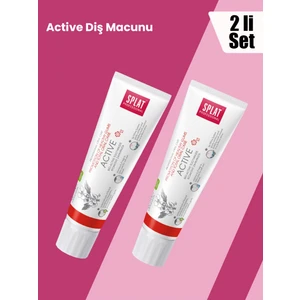 2 Adet Actıve Diş Macunu A ve E Vitaminli Sağlıklı Diş Eti