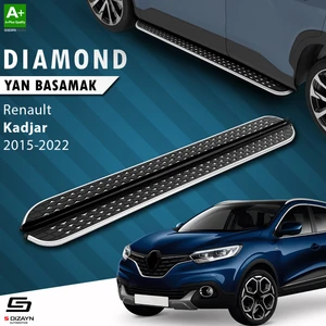 Renault Kadjar Diamond Krom Yan Basamak 173 Cm 2015-2022 A+ Kalite