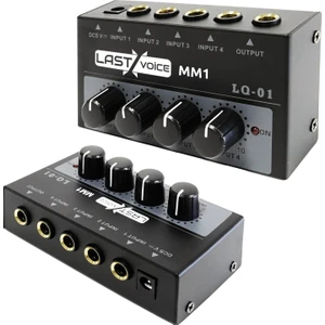 MM1 Mini Stereo 4 Kanallı Ses Mikseri