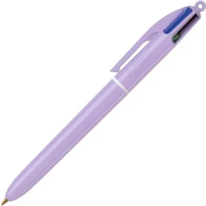 4 Colour Pastel 4 Renkli Tükenmez Kalem Pastel Mor