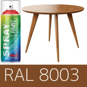 Ahşap Masa-Sandalye Özel Yapım Sprey Boya 400 ml Açık Kahve