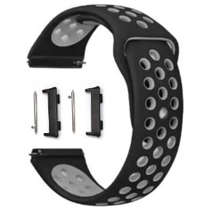 Oppo Watch 46MM Silikon Delikli Kordon - Aparat Dahil