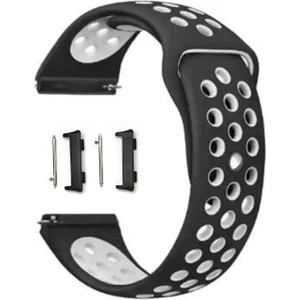 Oppo Watch 46MM Silikon Delikli Kordon - Aparat Dahil