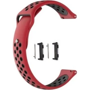Oppo Watch 46MM Silikon Delikli Kordon - Aparat Dahil