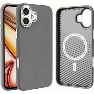 Apple iPhone 16 Plus Magsafe Şarj Özellikli Hasara ve Çizilmeye Dayanıklı Elegance Deri Kapak