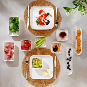 Luca Kahvaltı Takımı 32 Parça-Krem