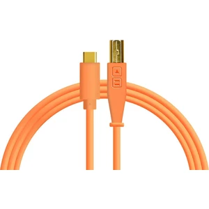 Chroma Cables Usb-C To B - 1.5mt | Neon Orange