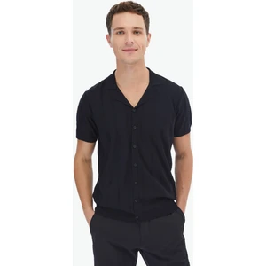 Siyah Regular Fit Casual Gömlek