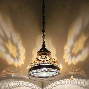 Su Damlası Tiffany Mozaik Avize, Dekoratif Avize