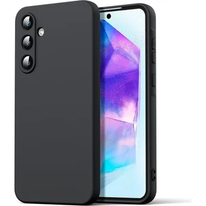 Samsung Galaxy A16 Kılıf Lansman Içi Kadife Silikon + Ekran Koruyucu