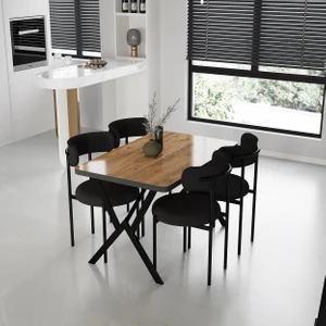 Dekoroom's Moon 4+1 Masa Sandalye