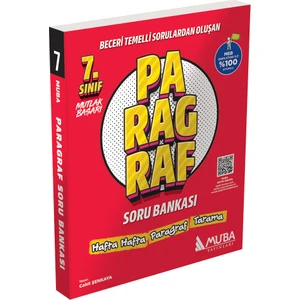 Muba Yayınları 2038 MB 7.Sınıf Paragraf Soru Bankası