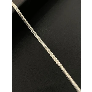 2.5 mm Balık Sırtı Gümüş Bileklik