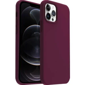Apple iPhone 12 Pro Max Kılıf Lansman Premium Silinebilir Silikon