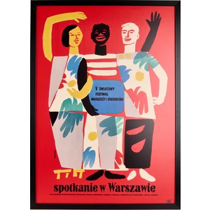 Deco Catch Up Tablo - Kırmızı - 50X70 cm