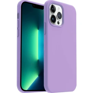 Apple iPhone 13 Pro(6.1") Kılıf Lansman Premium Silinebilir Lila Silikon