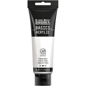 Basics Acrylic 118ML Akrilik Boya Titanium White 432
