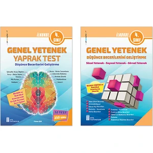 4. Sınıf Bilsem Genel Yetenek Yaprak Test+Genel Yetenek Düşünce B