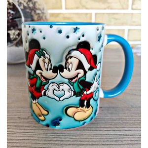 Mugs And Love Micky And Minnie Yılbaşı Aşkı Porselen Kupa