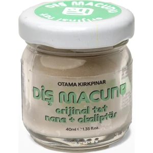 Okaliptüs & Naneli Doğal Diş Macunu - Orijinal Tat 40 Ml