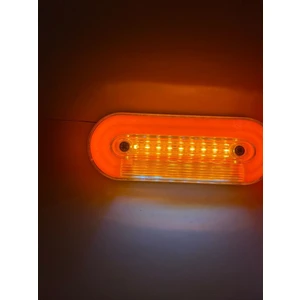 Ahmet Otomotiv Yeni Nesil Neon Yere De Işık Veren Yan Lamba Sarı Renk 12V-24V