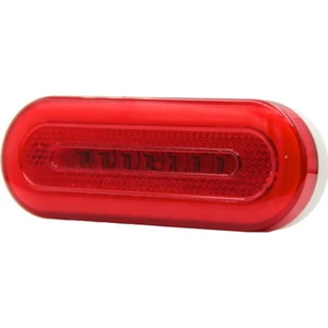 Ahmet Otomotiv Çeray Kırmızı Neon Ortadan Sinyalli Gizli Vidalı LED Lamba 12V-24V