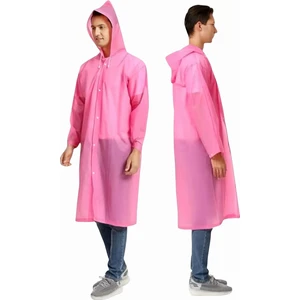 Kadın Rüzgar Geçirmez Kapüşonlu Yağmurluk Eva Yağmurluk