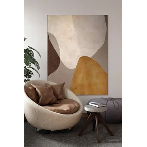 Prime Concept Boho Bohem Tarz Sarı Soyut Tema Kanvas Tablo