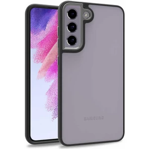 Samsung Galaxy S21 Fe Kılıf Kamera Çıkıntılı Arkası Şeffaf Köşeleri Parlak Renkli Işlemeli Flora Kapak