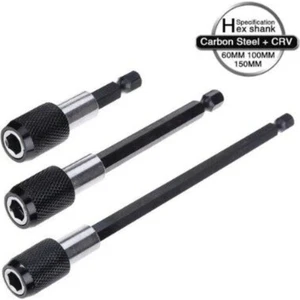 Bits Uzatma Adaptörü 3 Pcs Kilitli