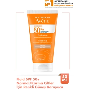 Tinted Fluide Renkli Güneş Kremi Spf50+ 50 ml