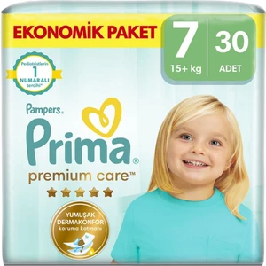 Premum Care Bebek Bezi 7 Beden 30 Adet