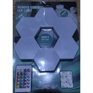 Ethab Ticaret Remote Control 6 Lı LED Lıght Pilli  Lamba