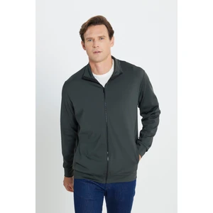 Altınyıldız Classics Pamuklu Standart Fit Normal Kesim Dik Yaka Cepli Esnek Sweatshirt