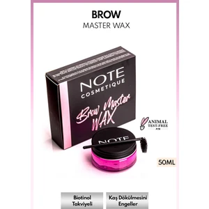 Note Cosmetics Brow Master Kaş Sabitleyici & Şekillendirici Renksiz Wax