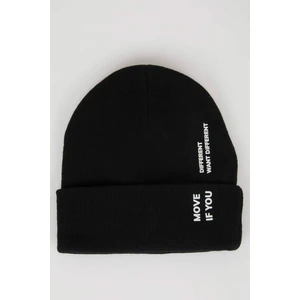 Erkek Baskılı Triko Bere A5068AX24WN