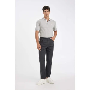 Regular Fit Normal Kesim Pantolon Düz Paça Cepli Basic Düz D1049AX24WN