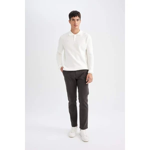 Chino Pantolon Regular Fit Normal Kesim Cepli Düz Paça D1050AX24WN