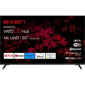 AX50FIL242 50" 127 Ekran Uydu Alıcılı 4K Ultra HD Smart LED TV