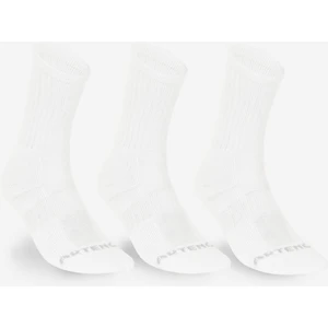 Artengo Tenis Çorabı - Yüksek Konçlu - 3'lü Paket - Beyaz - Decathlon RS 500