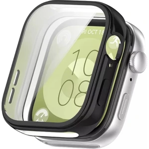 Huawei Watch Fit 3 Uyumlu Kasa Ekran Koruyucu 360 Tam Koruma Kılıf Kapak