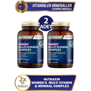 Women's Multi Vitamin Complex 60 Tablet 2 Adet