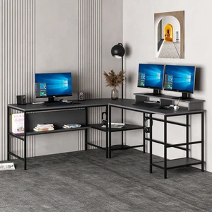 Greta Köşe Masa Set-Antrasit