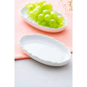 Nirvana Oval Kayık Tabak - 17 cm