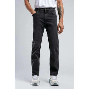 Lee Cooper Rico Yüksek Bel Normal Kesim Düz Paça Gri Erkek Jean Pantolon