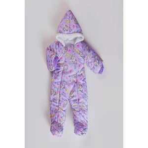 Unicorn Sweet Dreams Desenli Yeni Sezon Sabit Patikli Kürklü Bebek Kozmonot Astronot Tulum