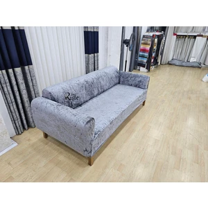 Rişte Home Kaliteli Yarı Kaplama 3lu  1 Adet Kadife Koltuk, Kanepe,çekyat Örtüsü,likrali,lastikli,